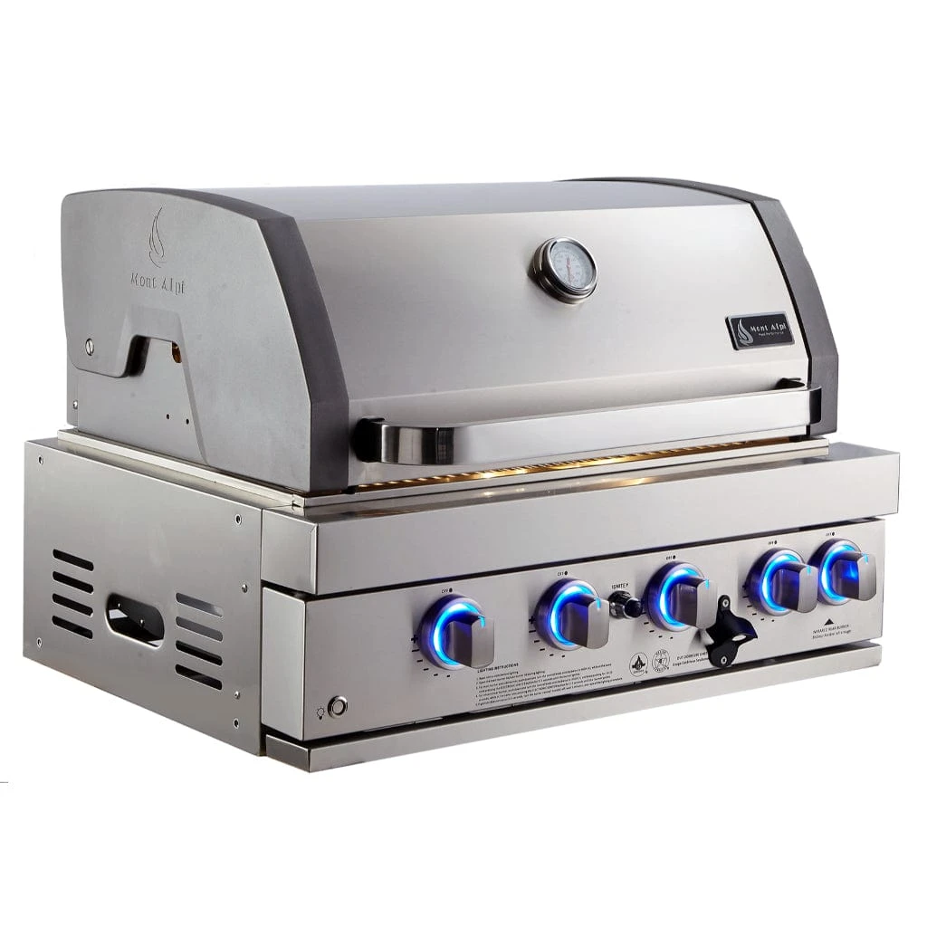 Mont Alpi 400 32" 4 Burners Built-In Propane Gas Grill 4 Mont Alpi 400 32" 4 Burners Built-In Propane Gas Grill - Image 4