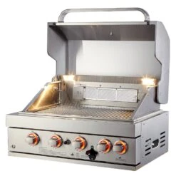 Mont Alpi 400 32" 4 Burners Built-In Propane Gas Grill 16 Mont Alpi 400 32" 4 Burners Built-In Propane Gas Grill -Grill Collection Mont Alpi 400 32 4 Burners Built In Propane Gas Grill 7