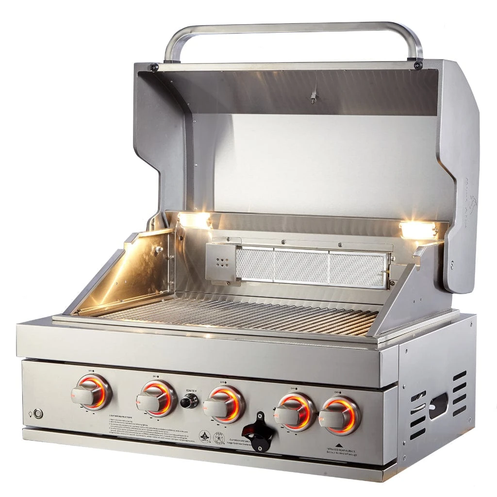 Mont Alpi 400 32" 4 Burners Built-In Propane Gas Grill 7 Mont Alpi 400 32" 4 Burners Built-In Propane Gas Grill - Image 7