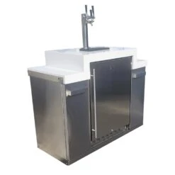 Mont Alpi Outdoor Rated Triple Tap Kegerator Cabinet Module -Grill Collection Mont Alpi Outdoor Rated Triple Tap Kegerator Cabinet Module 4