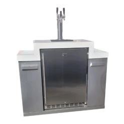 Mont Alpi Outdoor Rated Triple Tap Kegerator Cabinet Module -Grill Collection Mont Alpi Outdoor Rated Triple Tap Kegerator Cabinet Module 5