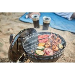 Napoleon 14" Black Portable Charcoal Kettle Grill -Grill Collection Napoleon 14 Black Portable Charcoal Kettle Grill 5