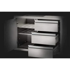 Napoleon 42" X 24" Stainless Steel Large Single Door And Triple/Double Drawer 9 Napoleon 42" X 24" Stainless Steel Large Single Door And Triple/Double Drawer -Grill Collection Napoleon 42 X 24 Stainless Steel Large Single Door and TripleDouble Drawer 3