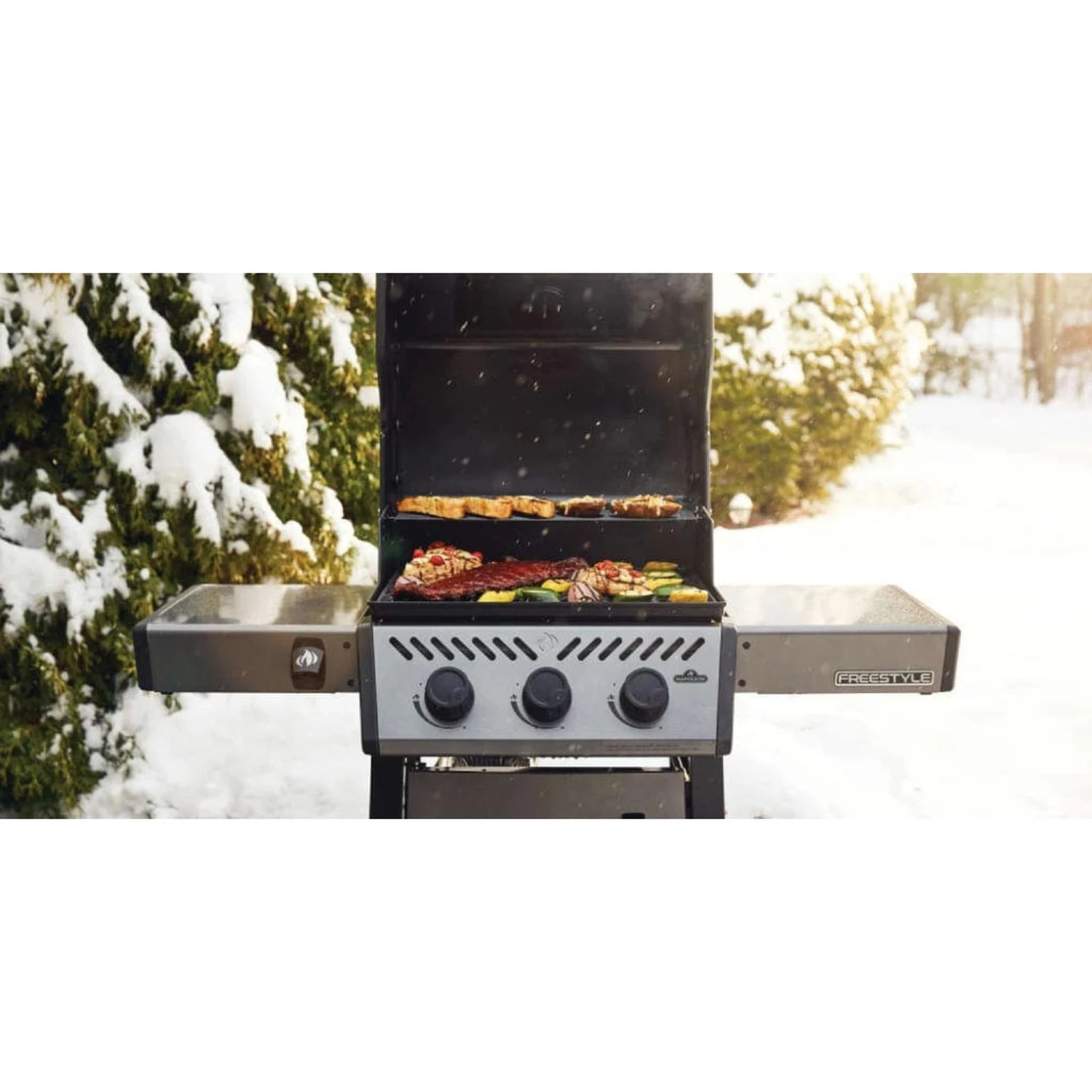 Napoleon 48" Freestyle 365 3-Burner Freestanding Gas Grill 5 Napoleon 48" Freestyle 365 3-Burner Freestanding Gas Grill - Image 5
