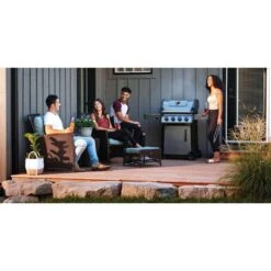 Napoleon 52" Freestyle 425 4-Burner Freestanding Gas Grill -Grill Collection Napoleon 52 Freestyle 425 4 Burner Freestanding Gas Grill 4