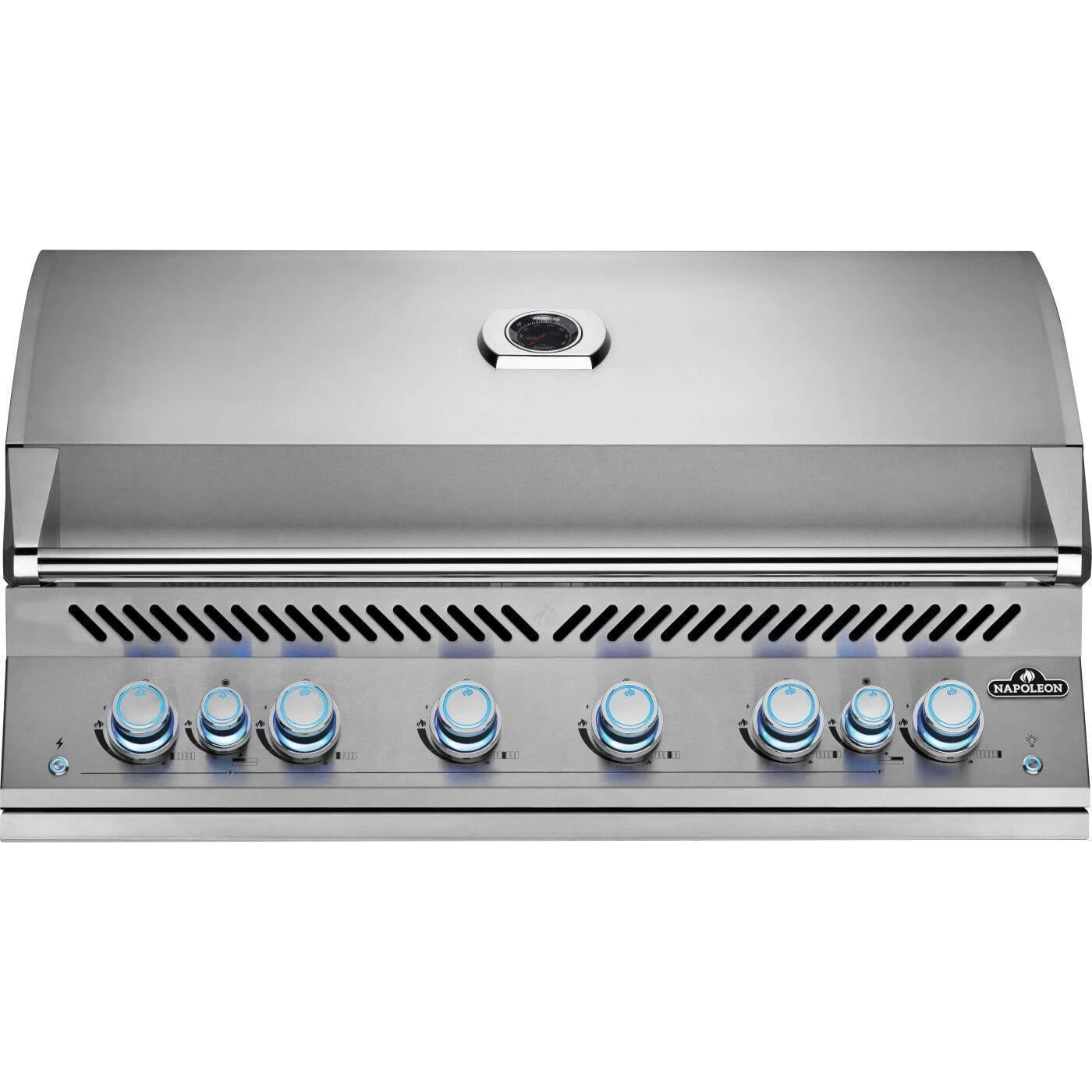 Napoleon Built-in 700 Series Stainless Steel 44" Natural Gas Grill With Infrared Rear Burner 1 Napoleon Built-in 700 Series Stainless Steel 44" Natural Gas Grill With Infrared Rear Burner