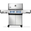 Napoleon Prestige 500 RSIB 66" Freestanding Natural Gas Grill With Infrared Side And Rear Burner