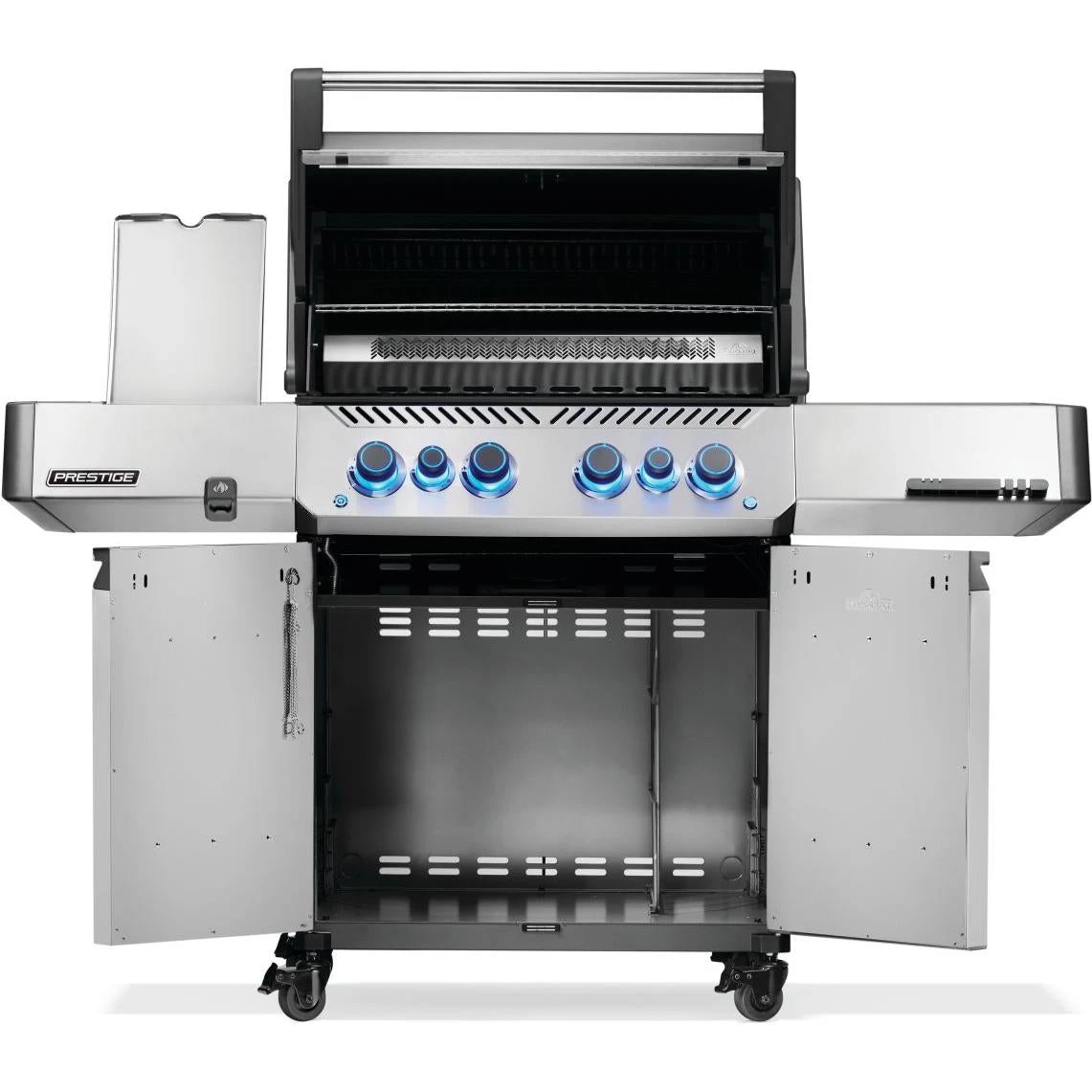 Napoleon Prestige 500 RSIB 66" Freestanding Natural Gas Grill With Infrared Side And Rear Burner 2 Napoleon Prestige 500 RSIB 66" Freestanding Natural Gas Grill With Infrared Side And Rear Burner - Image 2