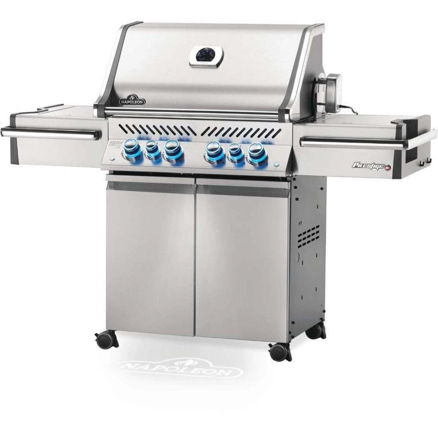 Napoleon Prestige PRO 500 67" Freestanding Propane Gas Grill With Infrared Side And Rear Burners 2 Napoleon Prestige PRO 500 67" Freestanding Propane Gas Grill With Infrared Side And Rear Burners - Image 2