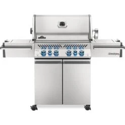 Napoleon Prestige PRO 500 67" Freestanding Propane Gas Grill With Infrared Side And Rear Burners