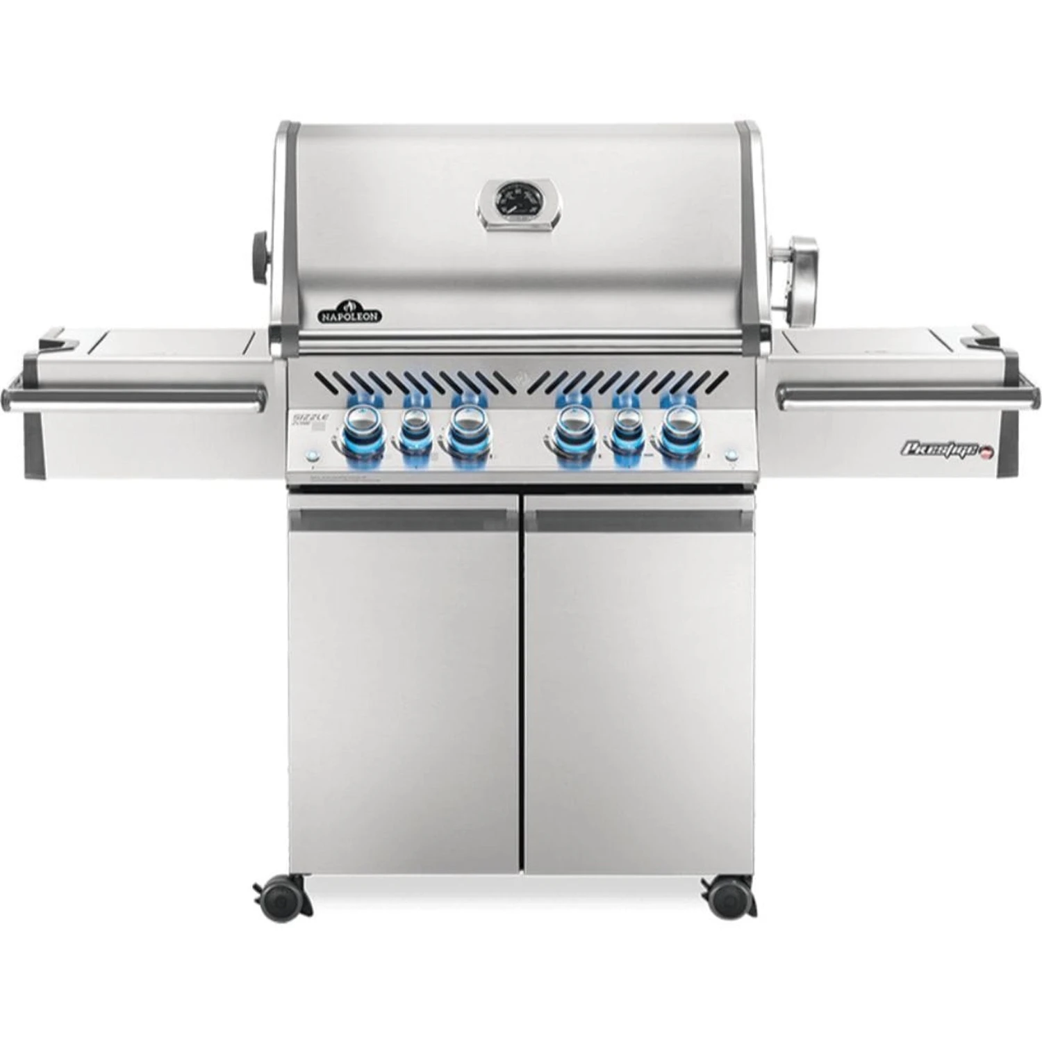 Napoleon Prestige PRO 500 67" Freestanding Propane Gas Grill With Infrared Side And Rear Burners 1 Napoleon Prestige PRO 500 67" Freestanding Propane Gas Grill With Infrared Side And Rear Burners
