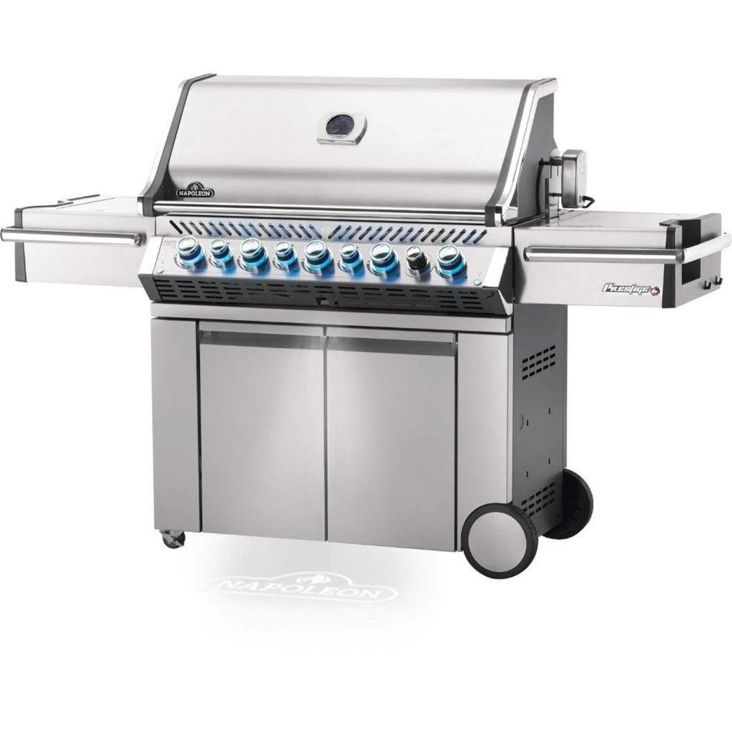 Napoleon Prestige PRO 665 77" Freestanding Natural Gas Grill With Infrared Side And Rear Burners 2 Napoleon Prestige PRO 665 77" Freestanding Natural Gas Grill With Infrared Side And Rear Burners - Image 2