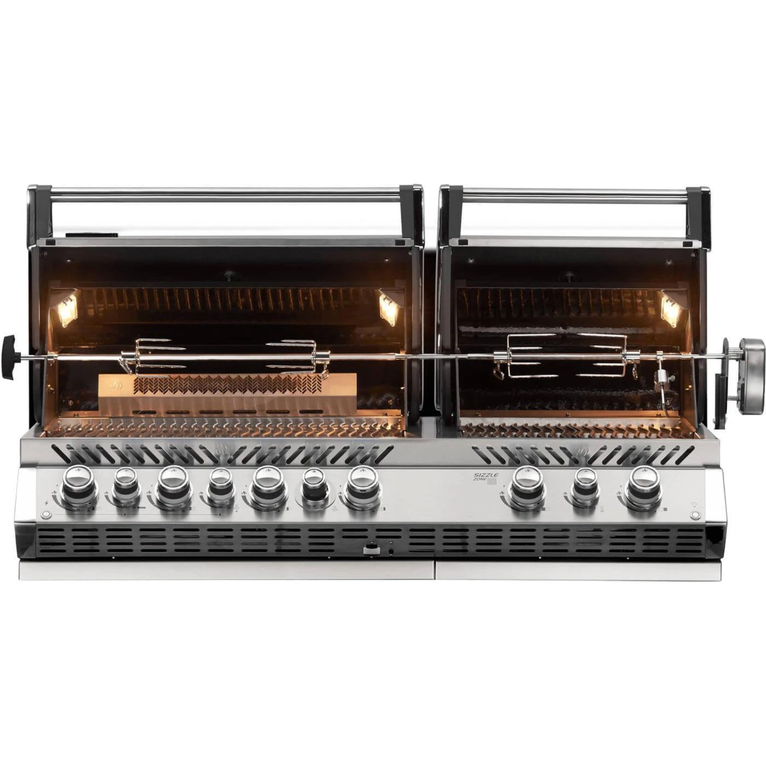 Napoleon Prestige PRO 825 56" Built-in Natural Gas Grill With Infrared Bottom And Rear Burners 2 Napoleon Prestige PRO 825 56" Built-in Natural Gas Grill With Infrared Bottom And Rear Burners - Image 2