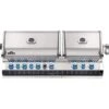 Napoleon Prestige PRO 825 56" Built-in Propane Gas Grill With Infrared Bottom And Rear Burners