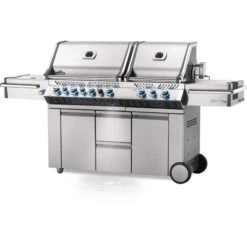 Napoleon Prestige PRO 825 94" Freestanding Natural Gas Grill With Power Side Burner, Infrared Rear & Bottom Burners 23 Napoleon Prestige PRO 825 94" Freestanding Natural Gas Grill With Power Side Burner, Infrared Rear & Bottom Burners -Grill Collection Napoleon Prestige PRO 825 94 Freestanding Natural Gas Grill With Power Side Burner Infrared Rear Bottom Burners 4