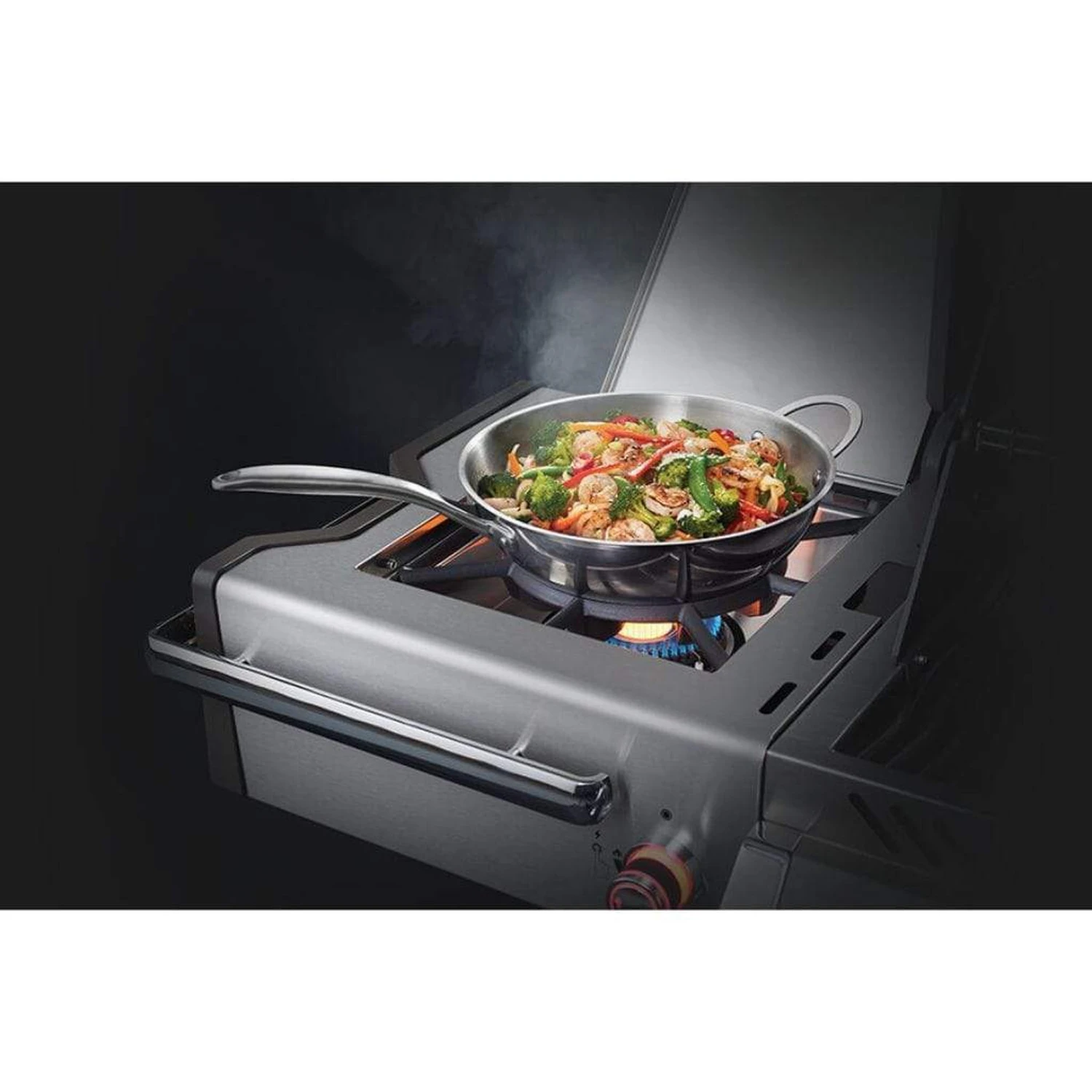 Napoleon Prestige PRO 825 94" Freestanding Natural Gas Grill With Power Side Burner, Infrared Rear & Bottom Burners 9 Napoleon Prestige PRO 825 94" Freestanding Natural Gas Grill With Power Side Burner, Infrared Rear & Bottom Burners - Image 9