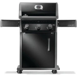 Napoleon Rogue 425 51" Black 3-Burner Freestanding Propane Gas Grill With Stainless Steel Cooking Grates