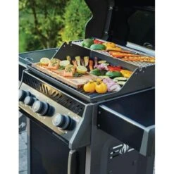 Napoleon Rogue 425 Black 51" Natural Gas Grill With Range Side Burner -Grill Collection Napoleon Rogue 425 Black 51 Natural Gas Grill with Range Side Burner 5
