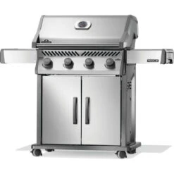 Napoleon Rogue 525 57" 4-Burner Stainless Steel Freestanding Natural Gas Grill -Grill Collection Napoleon Rogue 525 57 4 Burner Stainless Steel Freestanding Natural Gas Grill 3 1