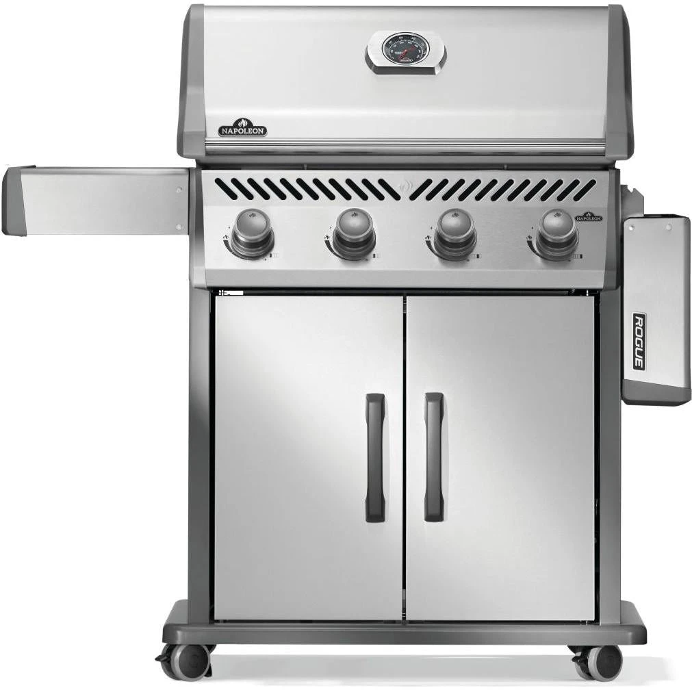 Napoleon Rogue 525 57" 4-Burner Stainless Steel Freestanding Propane Gas Grill 4 Napoleon Rogue 525 57" 4-Burner Stainless Steel Freestanding Propane Gas Grill - Image 4