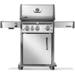 Napoleon Rogue PRO 425 SIB 55" Stainless Steel Freestanding Natural Gas Grill With Infrared Side Burner