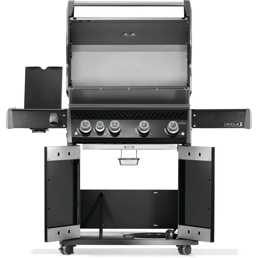 Napoleon Rogue PRO 525 SIB 61" Black Freestanding Propane Gas Grill With Infrared Side Burner 2 Napoleon Rogue PRO 525 SIB 61" Black Freestanding Propane Gas Grill With Infrared Side Burner - Image 2