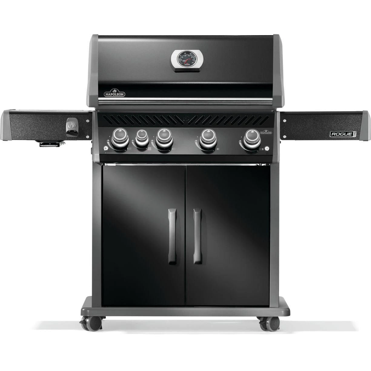 Napoleon Rogue PRO 525 SIB 61" Black Freestanding Propane Gas Grill With Infrared Side Burner 1 Napoleon Rogue PRO 525 SIB 61" Black Freestanding Propane Gas Grill With Infrared Side Burner