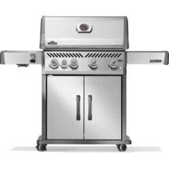 Napoleon Rogue PRO 525 SIB 61" Stainless Steel Freestanding Propane Gas Grill With Infrared Side Burner