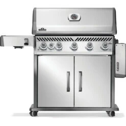 Napoleon Rogue PRO 625 SIB 66" Stainless Steel Freestanding Natural Gas Grill With Infrared Side Burner -Grill Collection Napoleon Rogue PRO 625 SIB 66 Stainless Steel Freestanding Natural Gas Grill With Infrared Side Burner 4