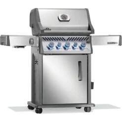 Napoleon Rogue PRO-S 425 RSIB 55" Freestanding Natural Gas Grill With Infrared Side And Rear Burner 8 Napoleon Rogue PRO-S 425 RSIB 55" Freestanding Natural Gas Grill With Infrared Side And Rear Burner -Grill Collection Napoleon Rogue PRO S 425 RSIB 55 Freestanding Natural Gas Grill With Infrared Side and Rear Burner 3
