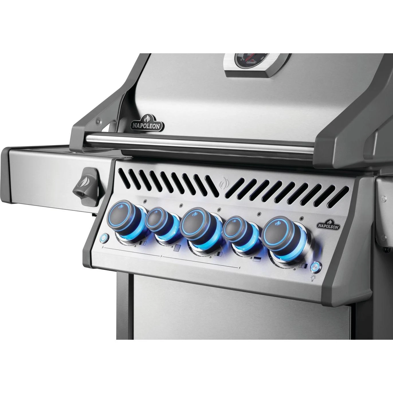 Napoleon Rogue PRO-S 425 RSIB 55" Freestanding Natural Gas Grill With Infrared Side And Rear Burner 4 Napoleon Rogue PRO-S 425 RSIB 55" Freestanding Natural Gas Grill With Infrared Side And Rear Burner - Image 4
