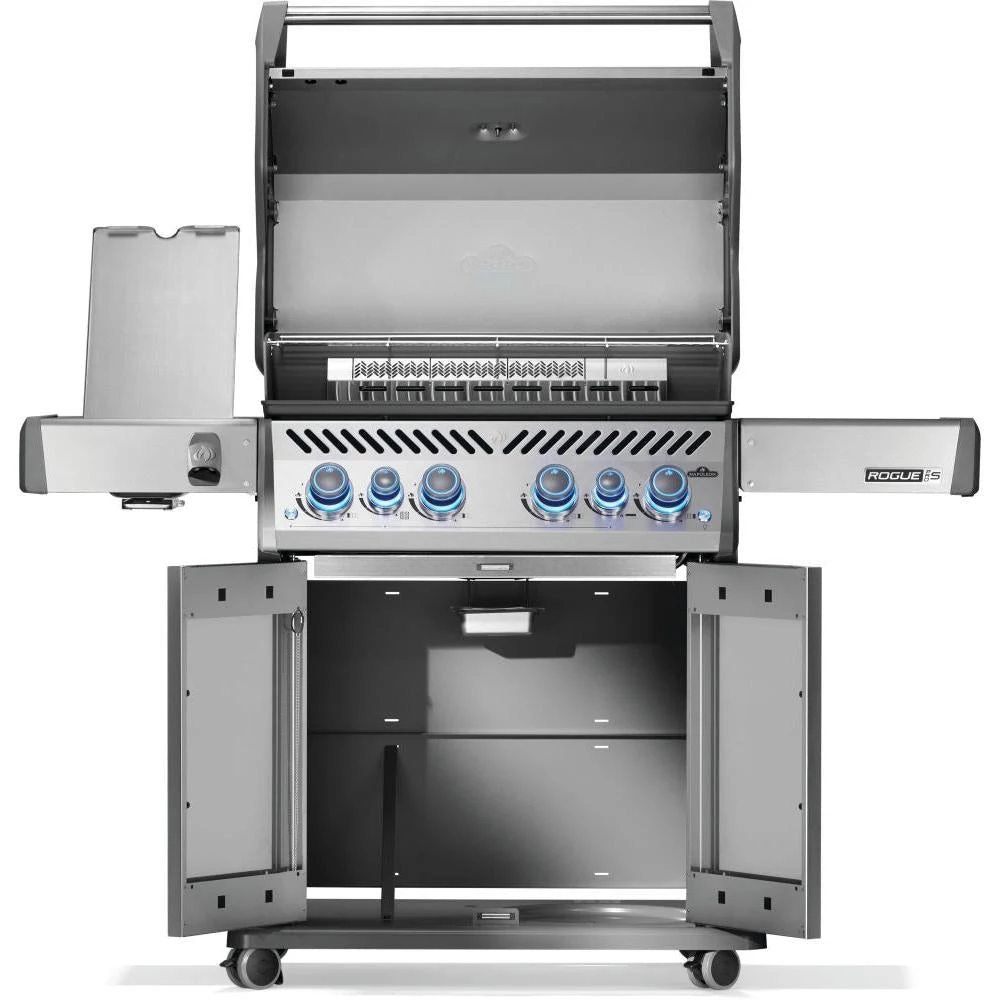Napoleon Rogue PRO-S 525 RSIB 61" Freestanding Natural Gas Grill With Infrared Side And Rear Burner 2 Napoleon Rogue PRO-S 525 RSIB 61" Freestanding Natural Gas Grill With Infrared Side And Rear Burner - Image 2