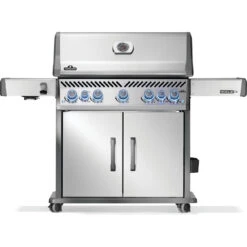 Napoleon Rogue PRO-S 625 RSIB 66" Freestanding Propane Gas Grill With Infrared Side And Rear Burner