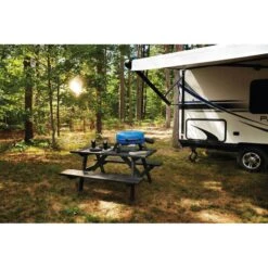 Napoleon TravelQ 240 Blue Portable Propane Gas Grill -Grill Collection Napoleon TravelQ 240 Blue Portable Propane Gas Grill 12