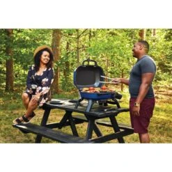 Napoleon TravelQ 240 Blue Portable Propane Gas Grill -Grill Collection Napoleon TravelQ 240 Blue Portable Propane Gas Grill 14