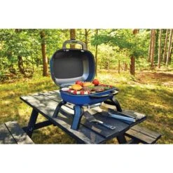 Napoleon TravelQ 240 Blue Portable Propane Gas Grill -Grill Collection Napoleon TravelQ 240 Blue Portable Propane Gas Grill 16