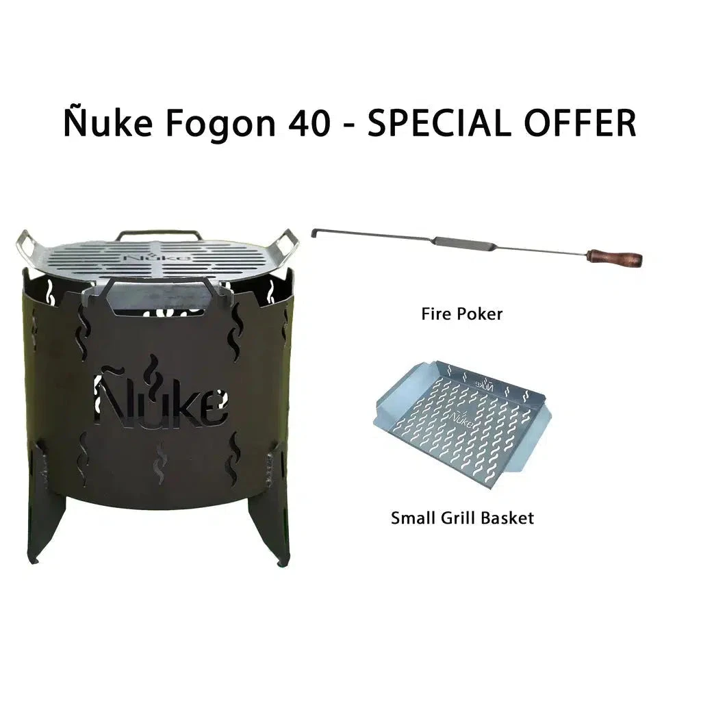 Ñuke Fogon 40 15" Fire Pit And Grill 2 Ñuke Fogon 40 15" Fire Pit And Grill - Image 2