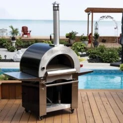 Grill Collection -Grill Collection Pinnacolo 32 Ibrido Hybrid Freestanding Pizza Oven 2