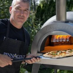 Pinnacolo 33" L'ARGILLA Thermal Clay Gas Fired Freestanding Pizza Oven -Grill Collection Pinnacolo 33 LARGILLA Thermal Clay Gas Fired Freestanding Pizza Oven 5