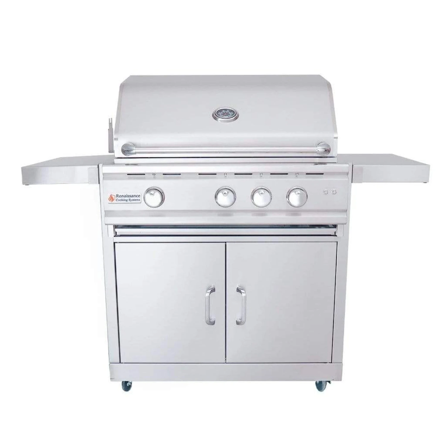 Renaissance Cutlass Pro Series 30" 4-Buner Freestanding Natural Gas Grill 2 Renaissance Cutlass Pro Series 30" 4-Buner Freestanding Natural Gas Grill - Image 2