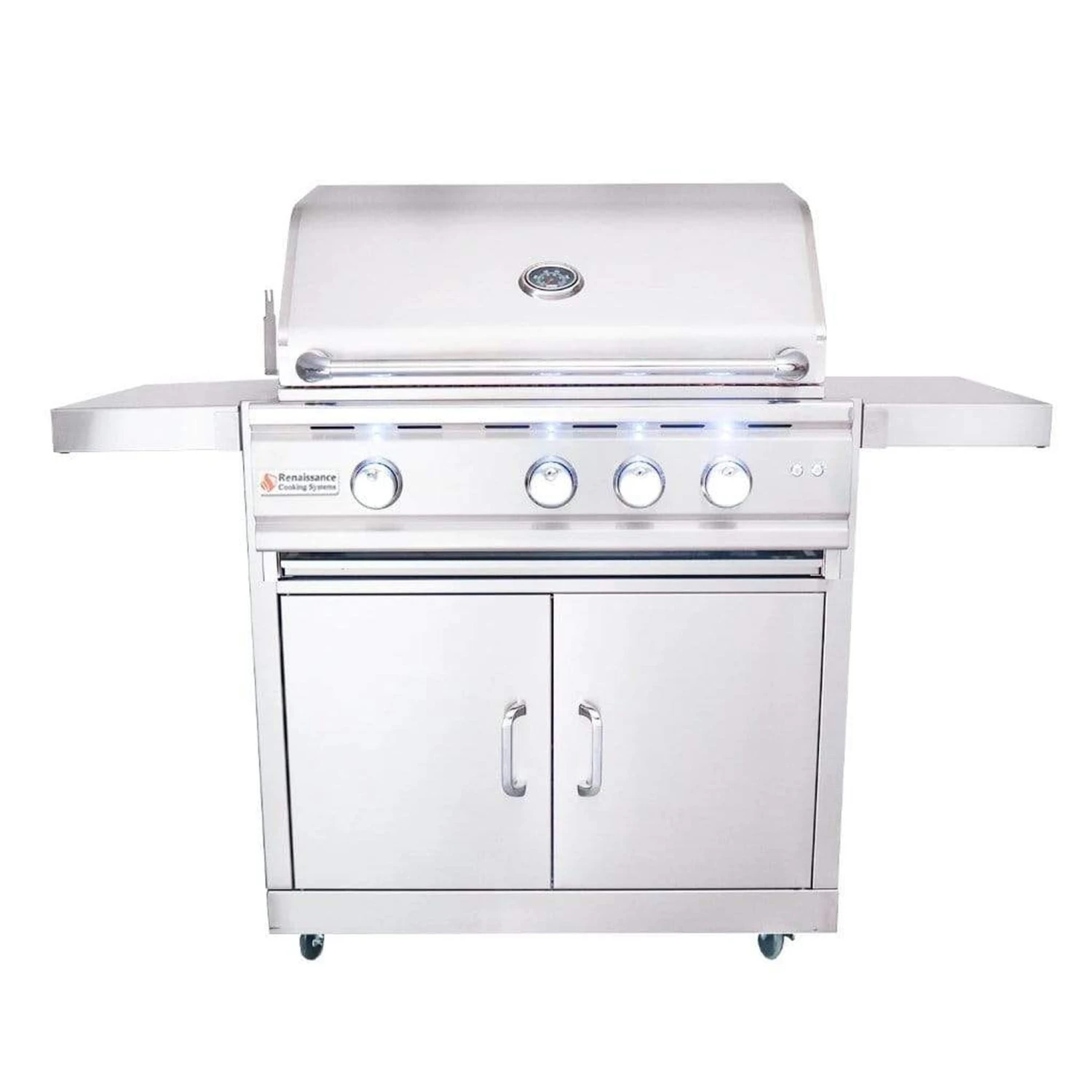Renaissance Cutlass Pro Series 30" 4-Buner Freestanding Natural Gas Grill 3 Renaissance Cutlass Pro Series 30" 4-Buner Freestanding Natural Gas Grill - Image 3