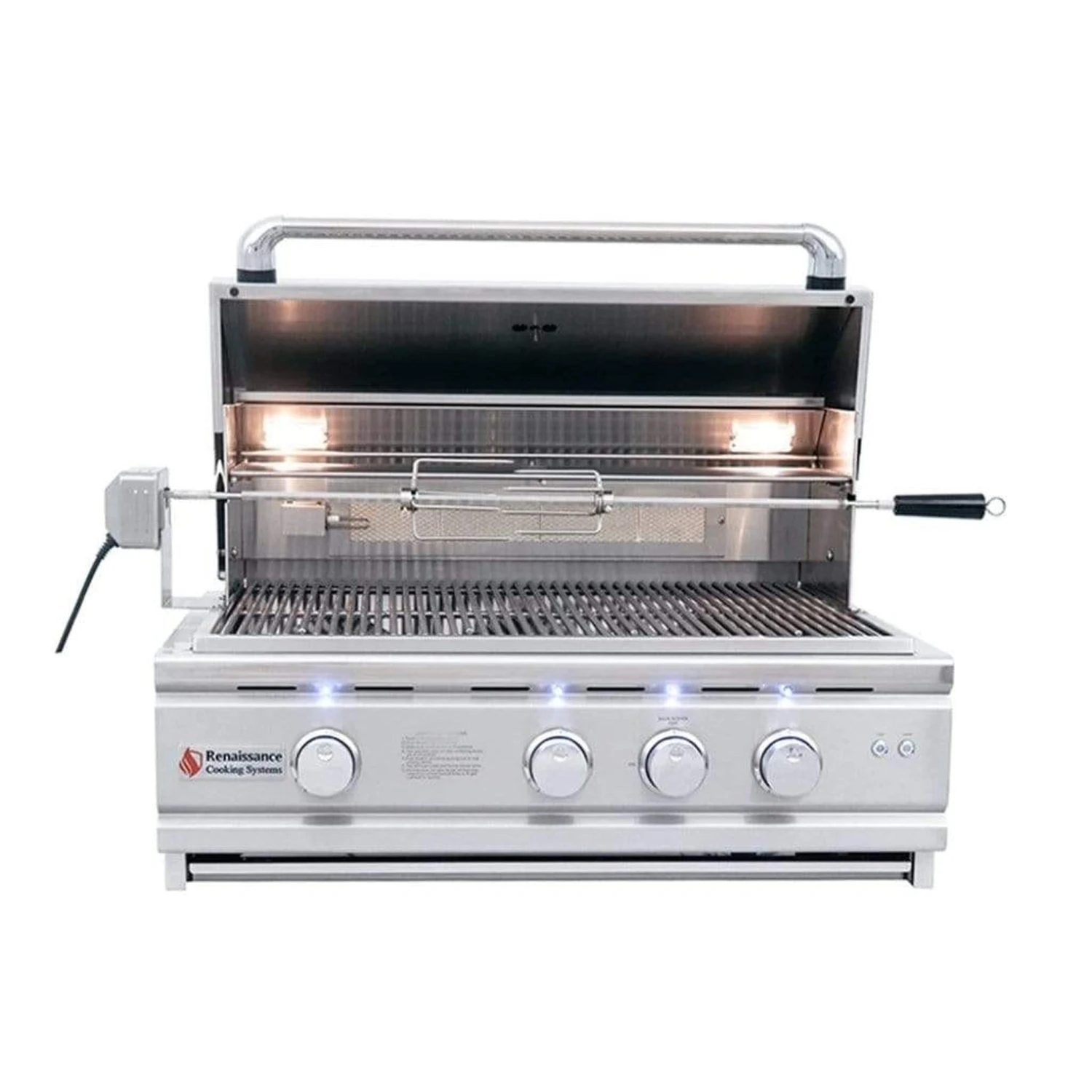 Renaissance Cutlass Pro Series 30" 4-Buner Freestanding Natural Gas Grill 8 Renaissance Cutlass Pro Series 30" 4-Buner Freestanding Natural Gas Grill - Image 8