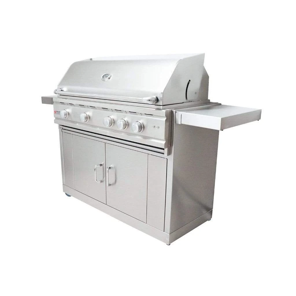 Renaissance Cutlass Pro Series 42" 5-Buner Freestanding Liquid Propane Gas Grill 3 Renaissance Cutlass Pro Series 42" 5-Buner Freestanding Liquid Propane Gas Grill - Image 3