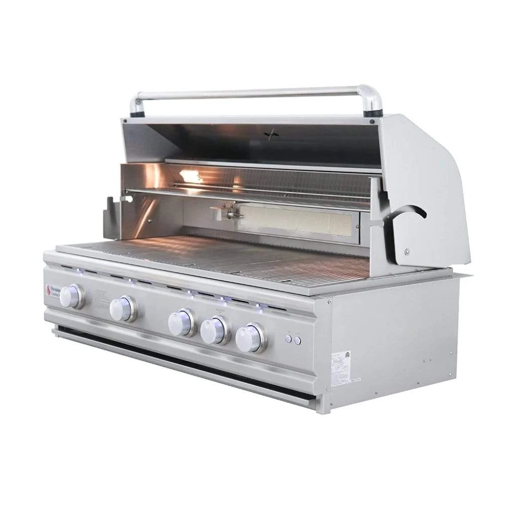Renaissance Cutlass Pro Series 42" 5-Buner Freestanding Liquid Propane Gas Grill 7 Renaissance Cutlass Pro Series 42" 5-Buner Freestanding Liquid Propane Gas Grill - Image 7