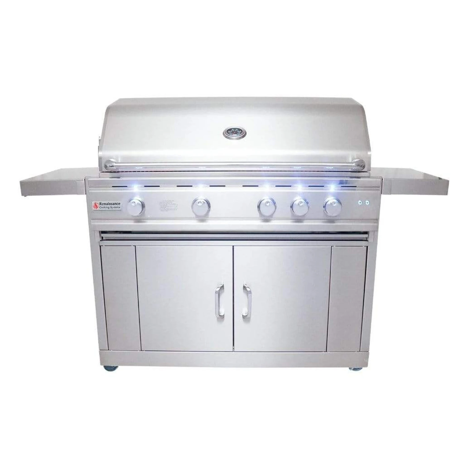 Renaissance Cutlass Pro Series 42" 5-Buner Freestanding Natural Gas Grill 1 Renaissance Cutlass Pro Series 42" 5-Buner Freestanding Natural Gas Grill