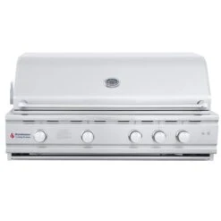 Renaissance Cutlass Pro Series 42" 5-Burner Built-In Natural Gas Grill With V-Shape Burner Covers