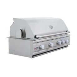 Renaissance Cutlass Pro Series 42" 5-Burner Built-In Natural Gas Grill With V-Shape Burner Covers -Grill Collection Renaissance Cutlass Pro Series 42 5 Burner Built In Natural Gas Grill with V Shape Burner Covers 6