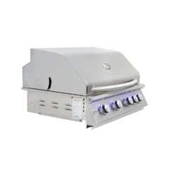 Renaissance Premier L Series 32" 5-Burner Built-In Liquid Propane Gas Grill With LED Lights -Grill Collection Renaissance Premier L Series 32 5 Burner Built In Liquid Propane Gas Grill With LED Lights 4