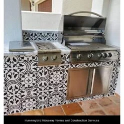 Renaissance Premier L Series 32" 5-Burner Built-In Natural Gas Grill With LED Lights -Grill Collection Renaissance Premier L Series 32 5 Burner Built In Natural Gas Grill With LED Lights 12