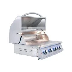 Renaissance Premier L Series 32" 5-Burner Built-In Natural Gas Grill With LED Lights -Grill Collection Renaissance Premier L Series 32 5 Burner Built In Natural Gas Grill With LED Lights 6